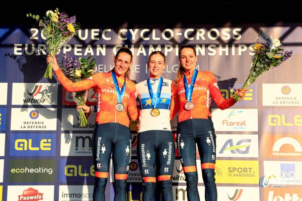 Inge van der Heijden conquista el título europeo de Ciclocross en Middelkerke