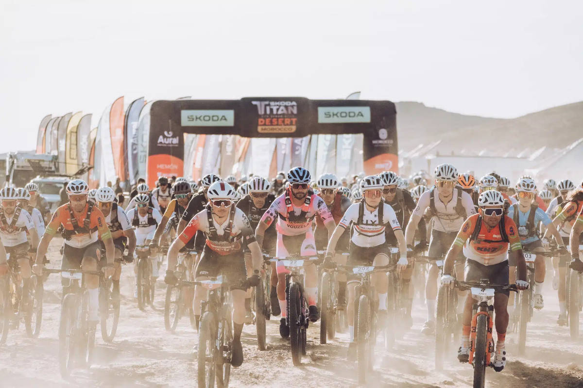 Participantes de la edición 2025. Imagen: Skoda Titan Desert Morocco