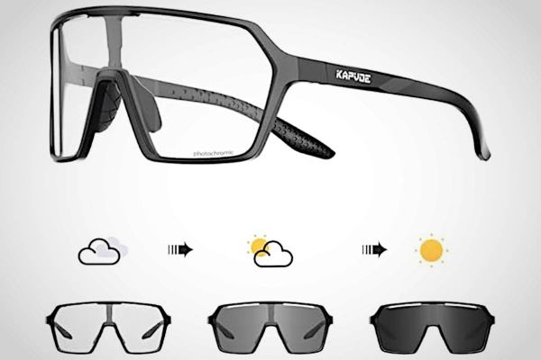 KAPVOE K335, posiblemente las gafas fotocromáticas para ciclismo más económicas del mercado