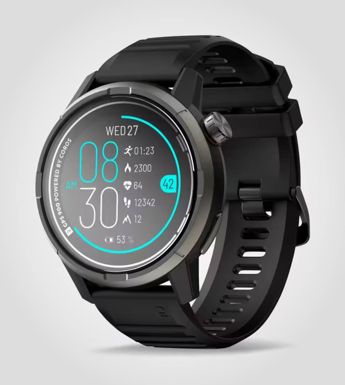 Kiprun GPS 900 by Coros. Imagen: Decathlon