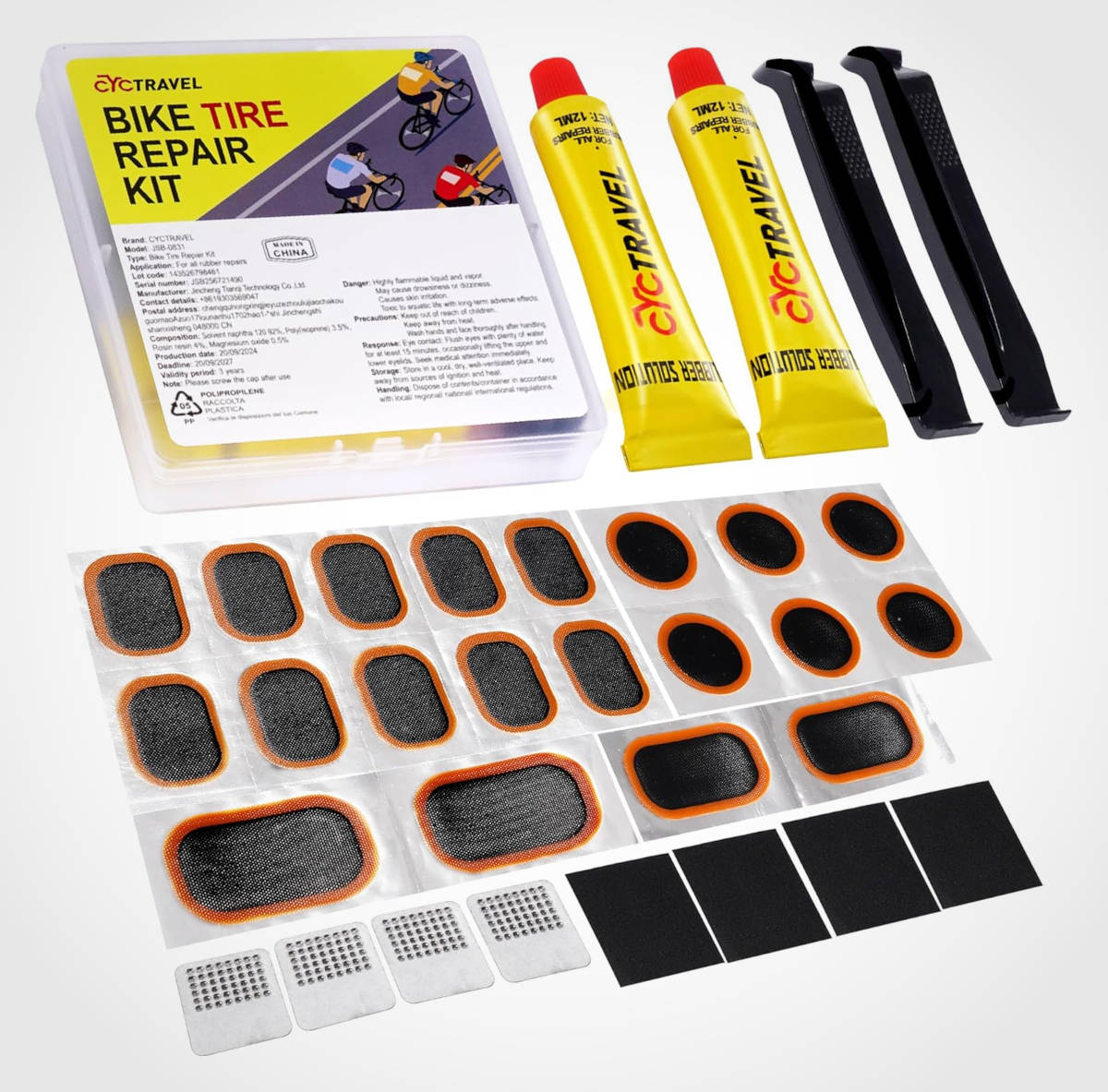Kit anti-pinchazos. Imagen: Cyctravel