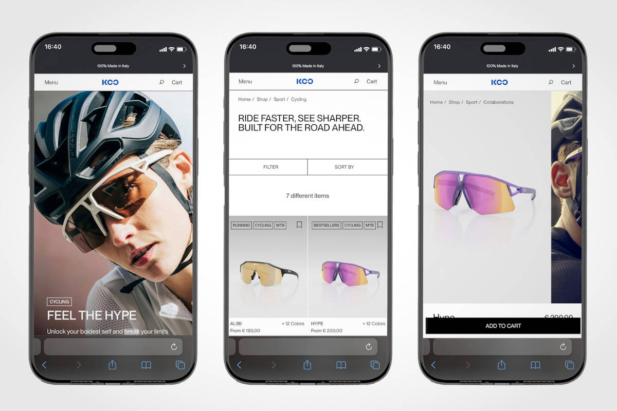 Sitio web de la marca. Imagen: KOO Eyewear