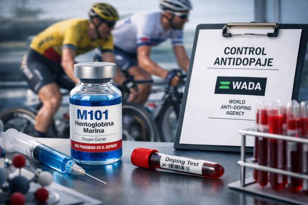 M101, la hemoglobina marina que mantiene en alerta al ciclismo por su potencial dopante