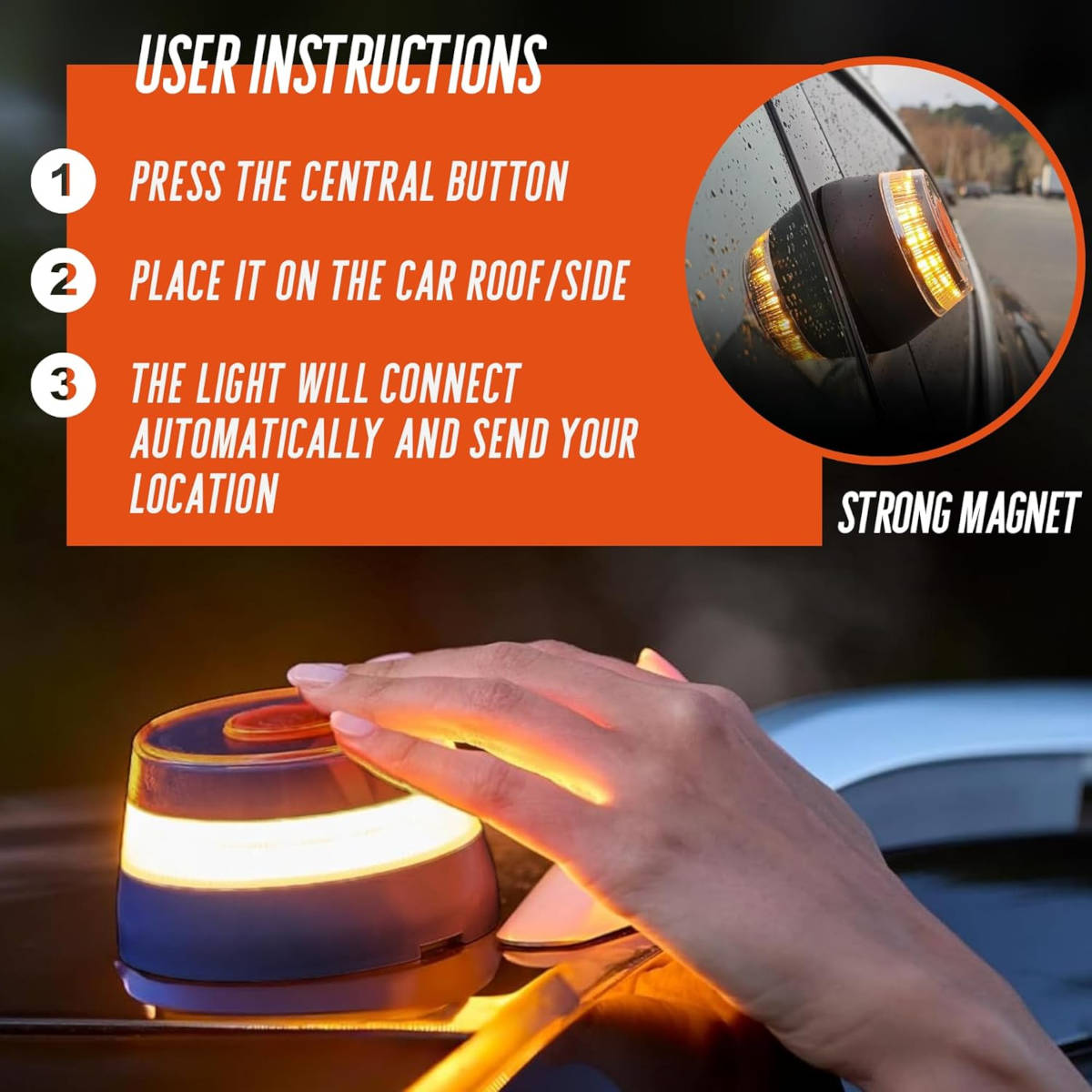 Luz de Emergencia V16. Imagen: Magic Select