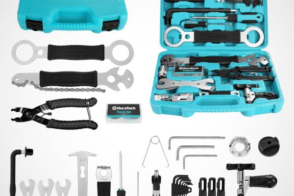 Maletín Duratech de 41 piezas: el kit imprescindible para mantener la bicicleta siempre a punto