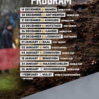 Mathieu van der Poel fija su hoja de ruta invernal con trece carreras y el Mundial de Hulst como meta