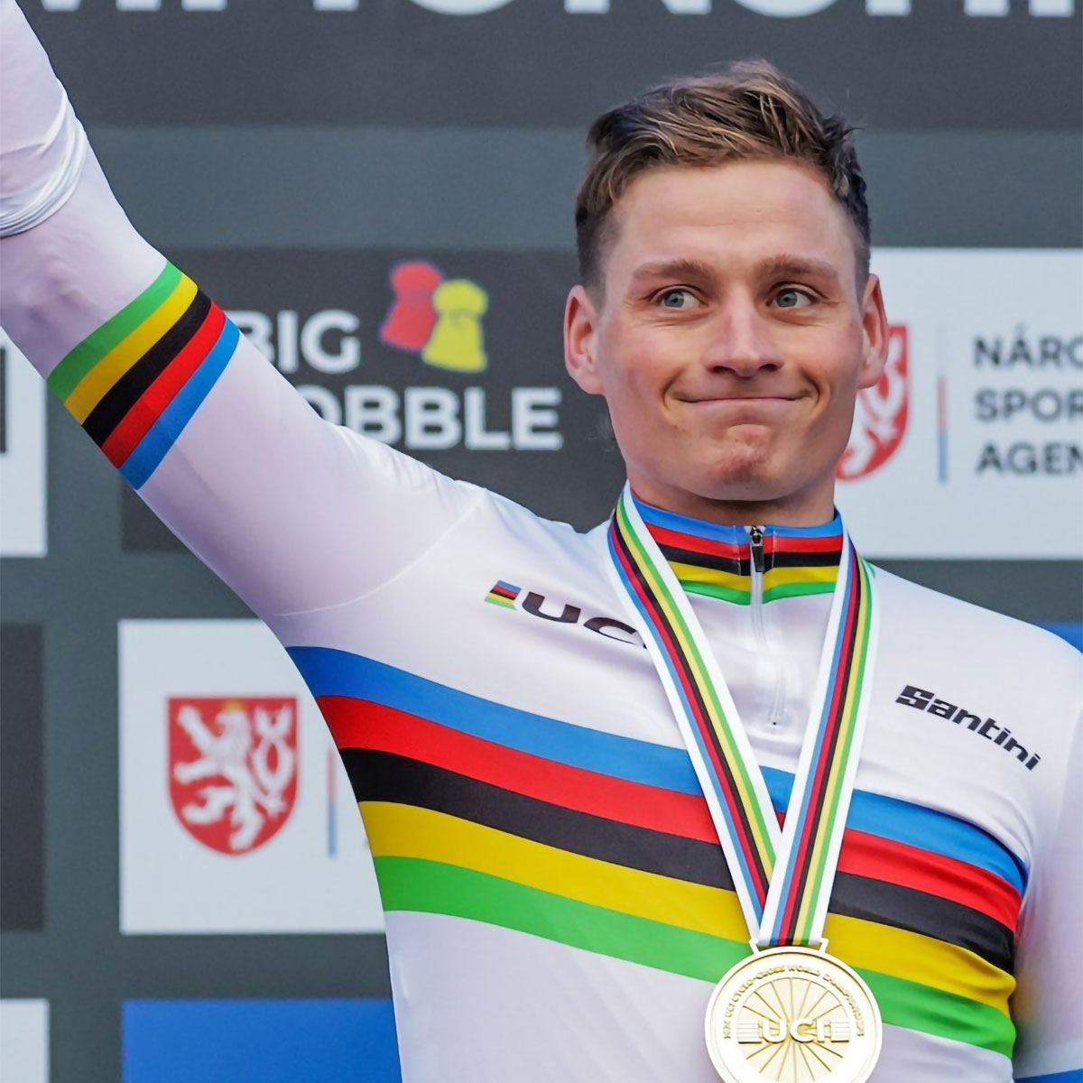 Mathieu Van der Poel fija su objetivo en el Mundial de Mountain Bike 2025