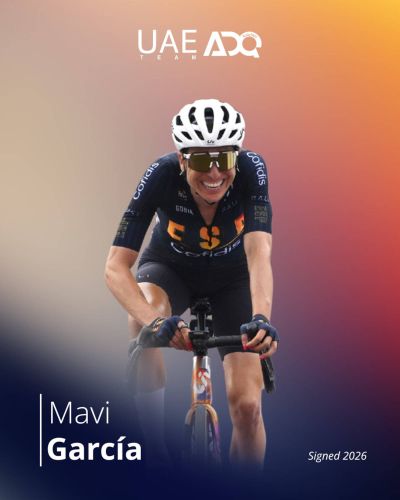 Mavi García amplía su legado: seguirá un año más con el UAE Team ADQ junto a Paula Blasi