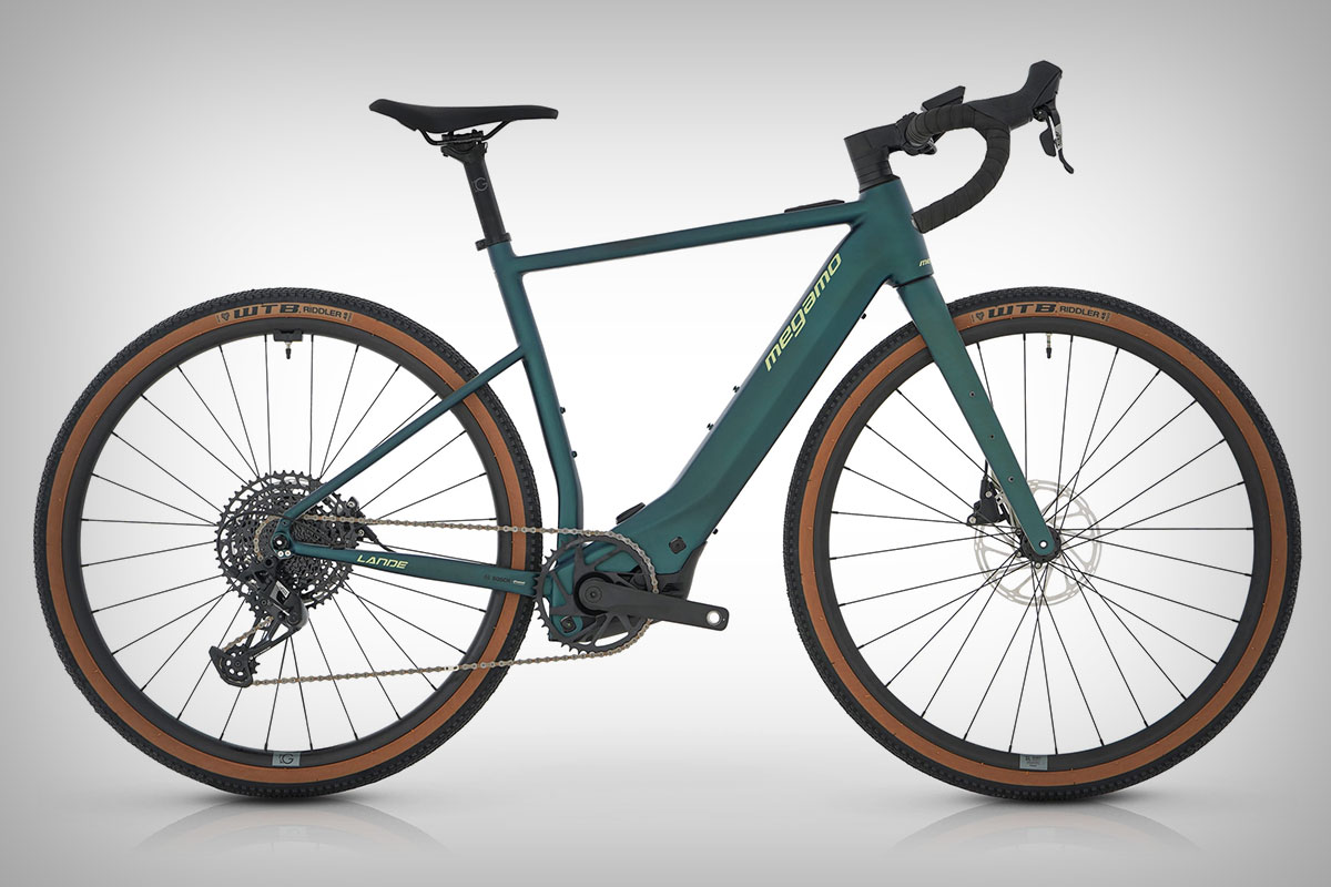 Megamo Lande con manillar de gravel. Imagen: Megamo Bicycles