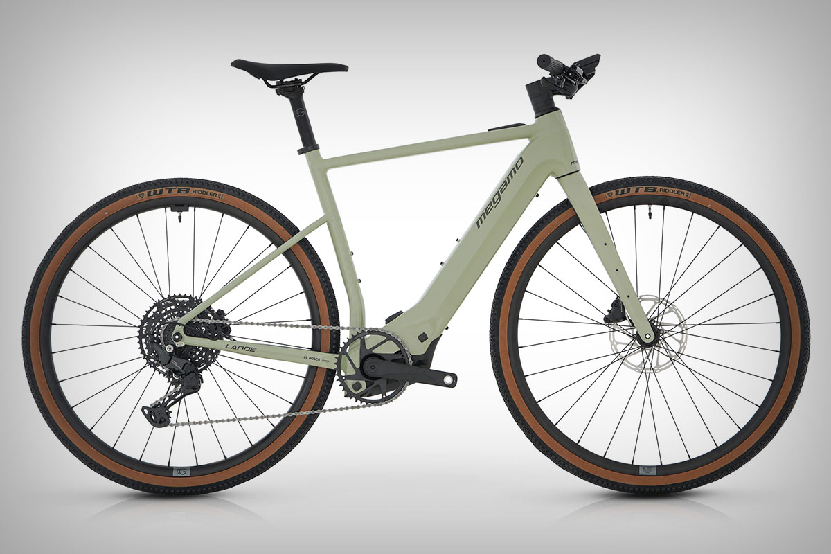 Megamo Lande con manillar plano. Imagen: Megamo Bicycles