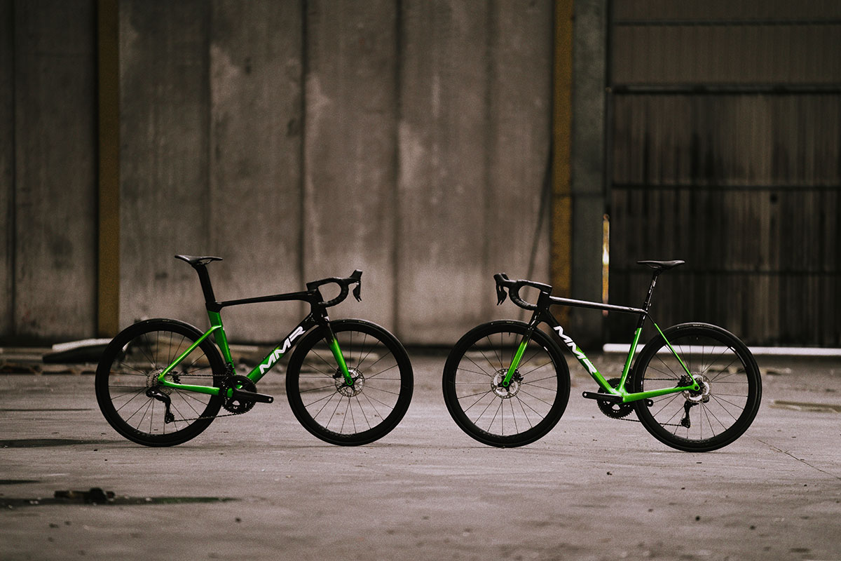 MMR Adrenaline SL y Adrenaline Aero Team Replica. Imagen: MMR Bikes