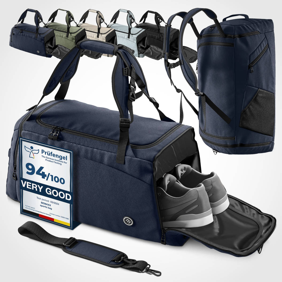 Mochila deportiva. Imagen: BeMaxx