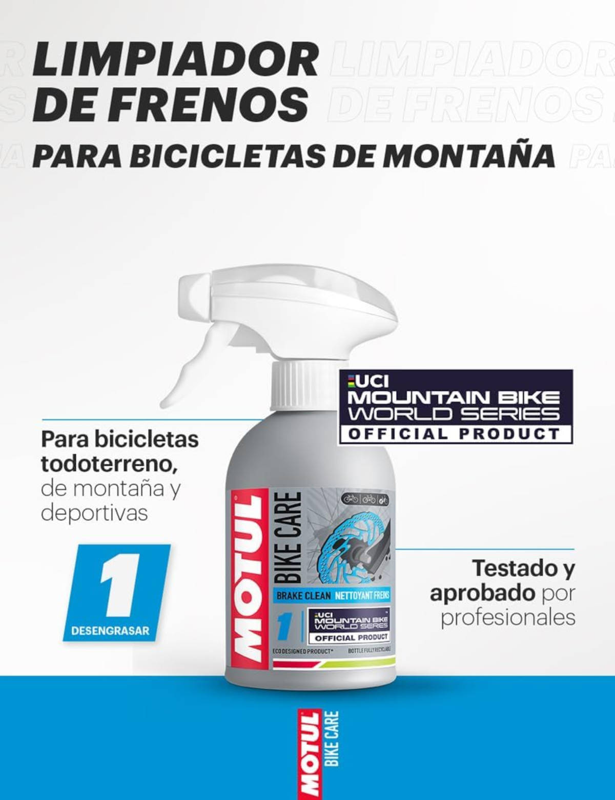 Motul Bike Brake Clean. Imagen: Motul