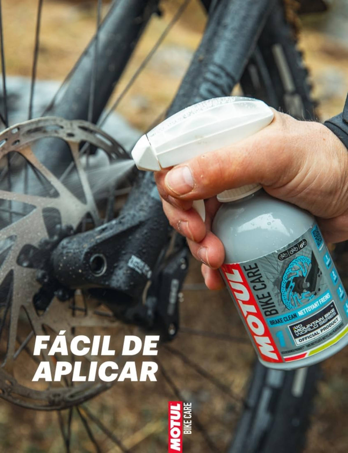 Motul Bike Brake Clean. Imagen: Motul