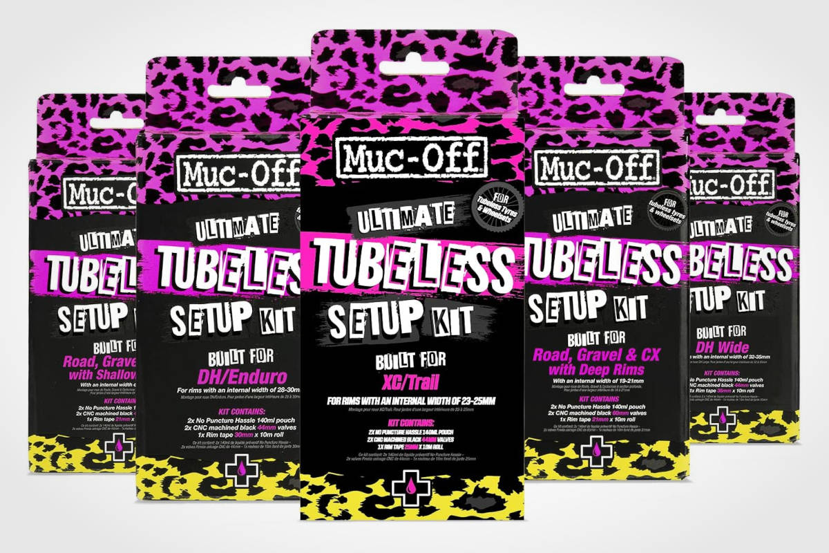 Muc-Off Ultimate Tubeless Setup Kit. Imagen: Muc-Off