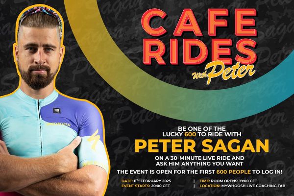 Para no perdérselo: una exclusiva (y gratuita) salida virtual con Peter Sagan y MyWhoosh