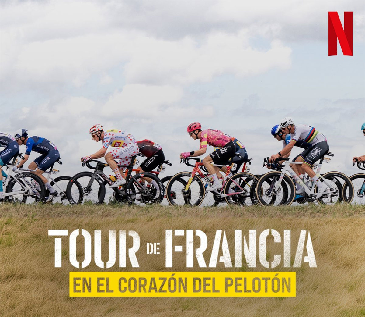 Tour de Francia: En el corazón del pelotón. Imagen: Netflix