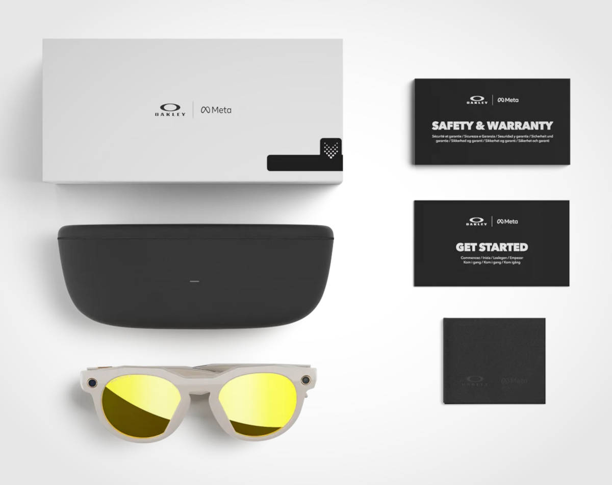Oakley Meta HSTN Limited Edition. Imagen: Meta