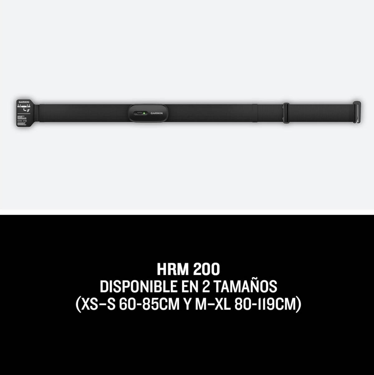 Garmin HRM-200. Imagen: Garmin