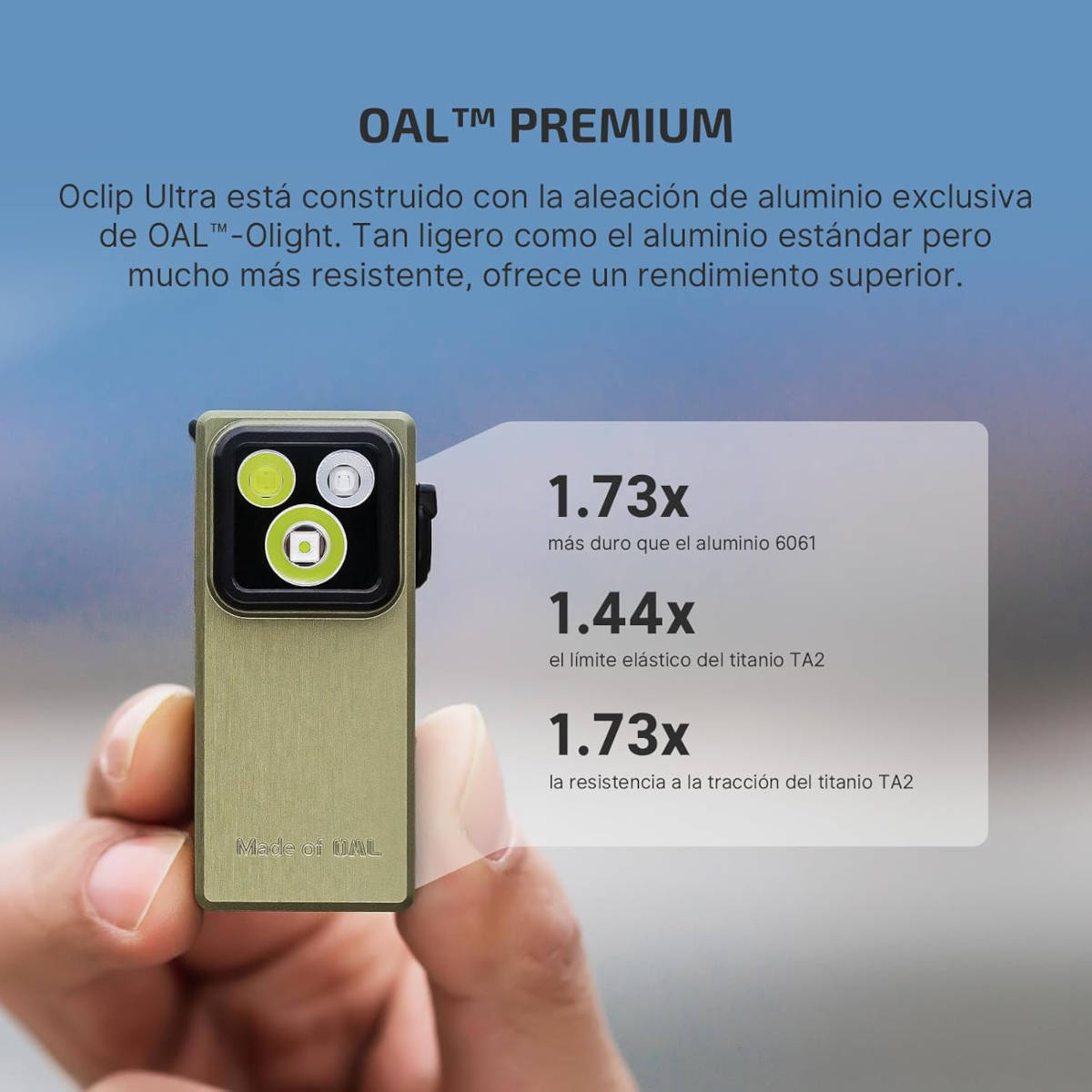 Olight Oclip Ultra. Imagen: Olight