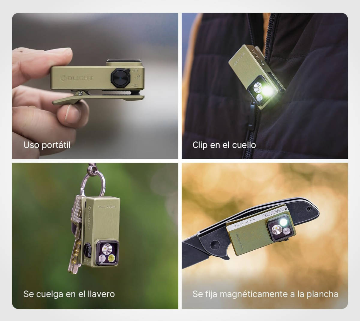 Olight Oclip Ultra. Imagen: Olight
