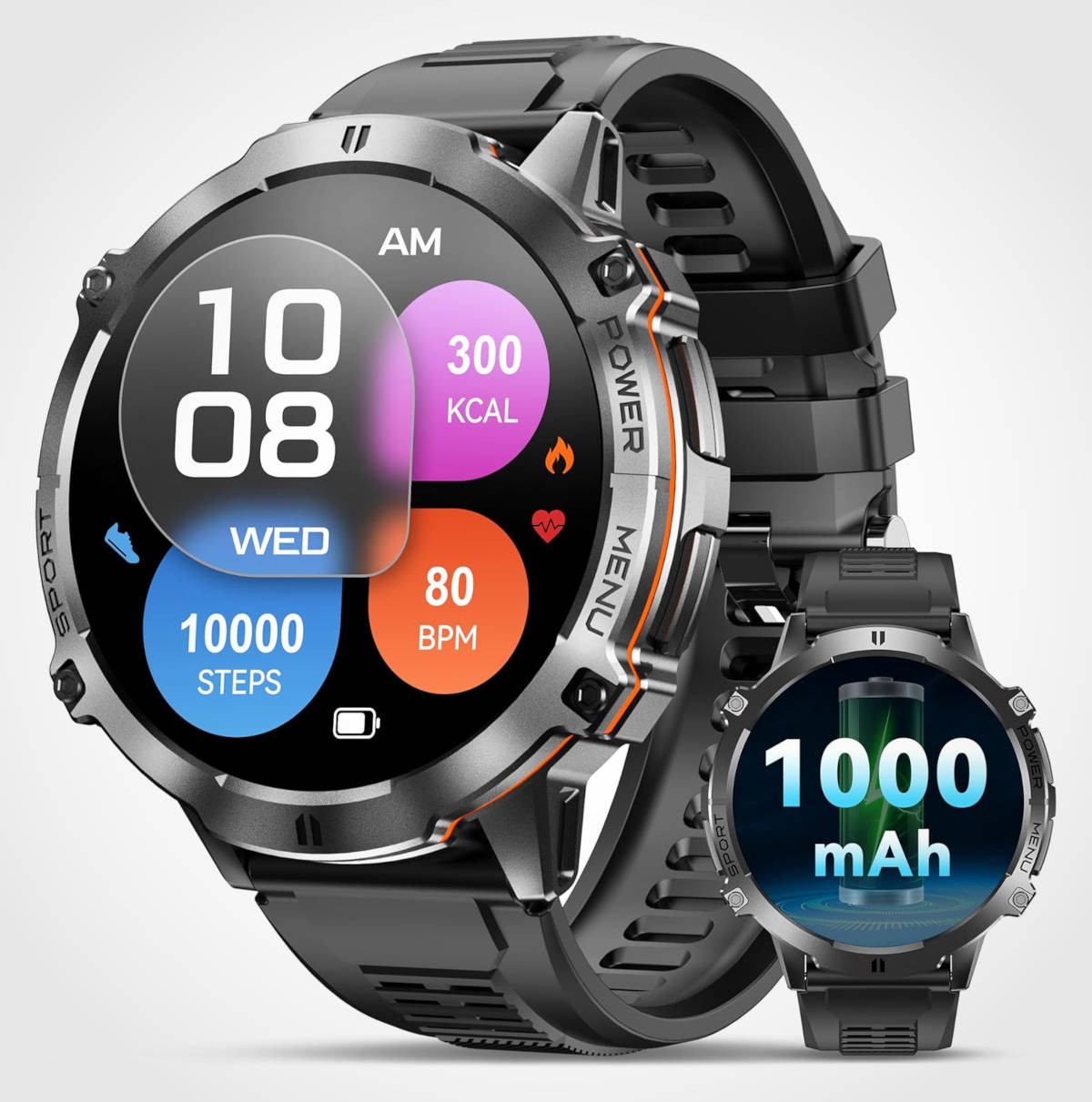 Oukitel Smartwatch. Imagen: Amazon