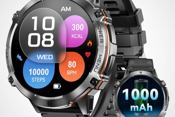 Oukitel Smartwatch para deportistas: autonomía, salud y conectividad en la muñeca a precio imbatible