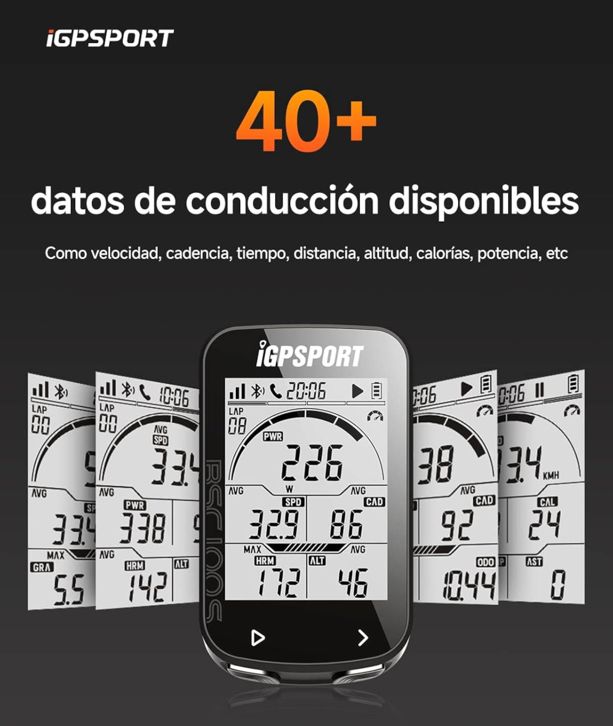 Pack iGPSPORT BSC100S. Imagen: iGPSPORT