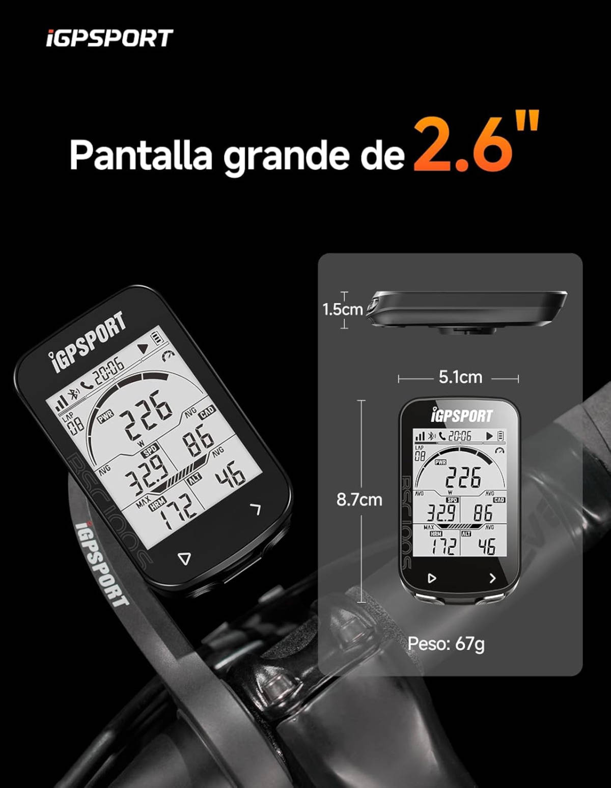 Pack iGPSPORT BSC100S. Imagen: iGPSPORT