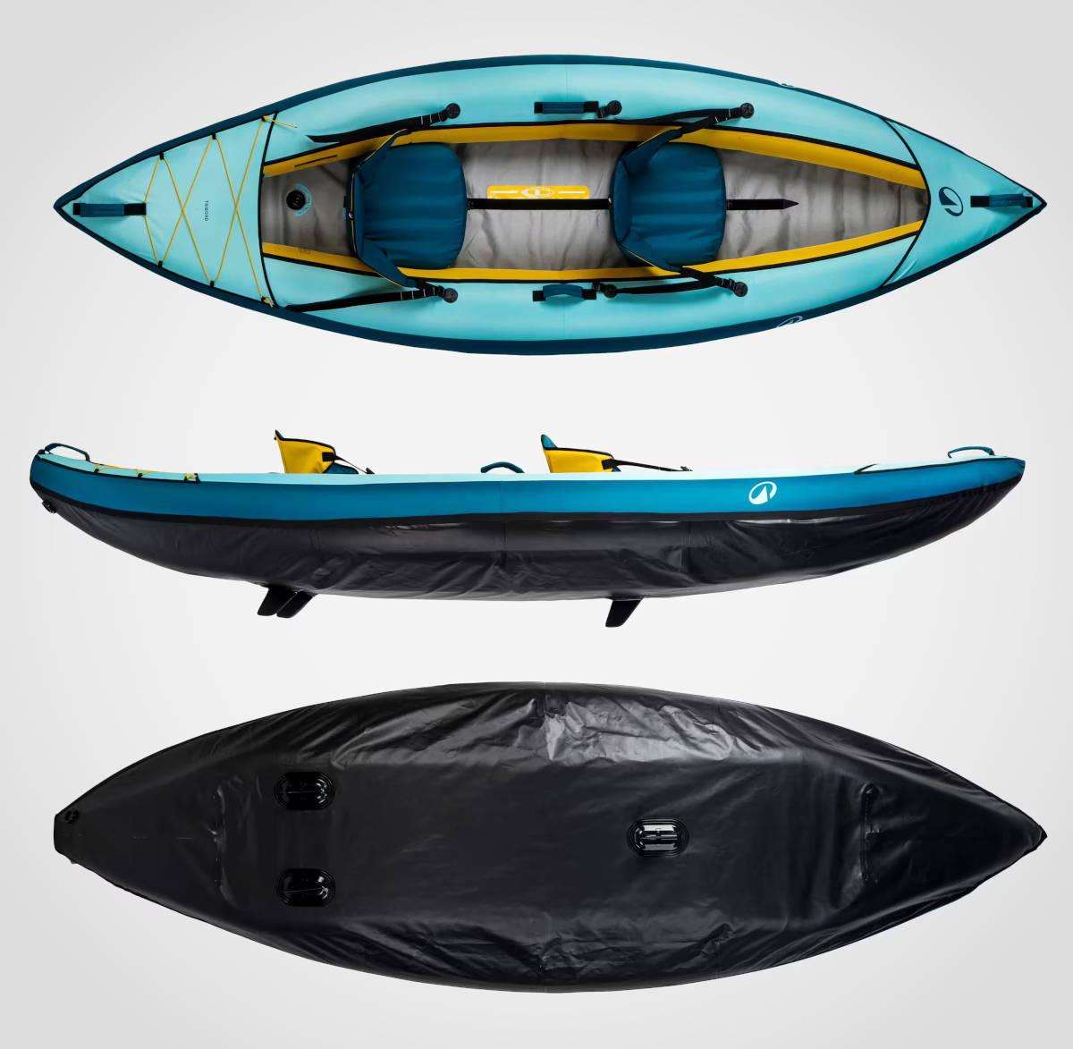 Pack Kayak Tribord 100. Imagen: Decathlon