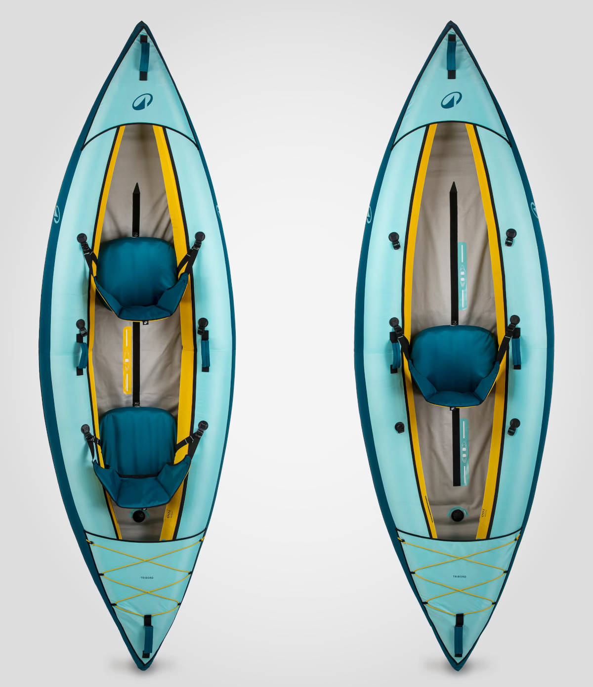Pack Kayak Tribord 100. Imagen: Decathlon