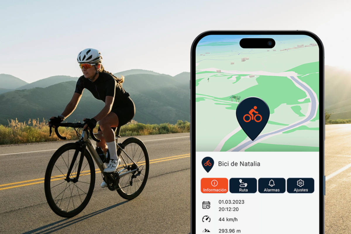 PAJ LED BICYCLE Finder 4G. Imagen: PAJ GPS