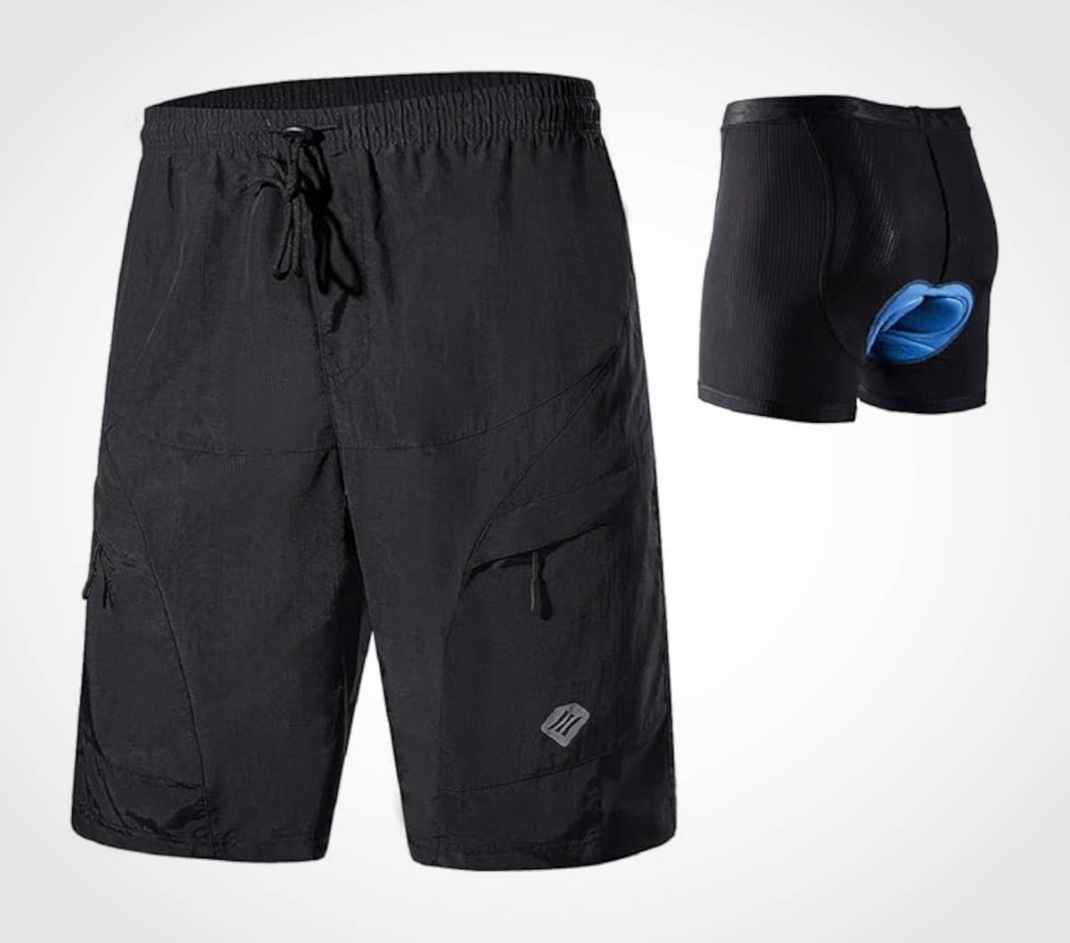 Pantalón corto con culotte interno. Imagen: Santic