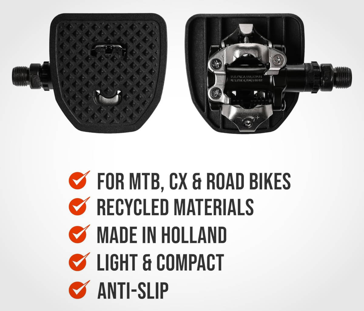 Pedal Plate SPD/X-Track. Imagen: Amazon