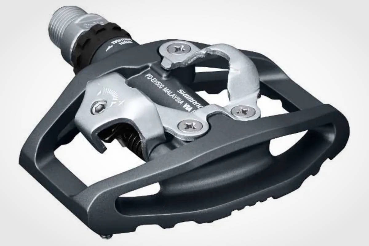 Pedales Shimano EH500. Imagen: Shimano
