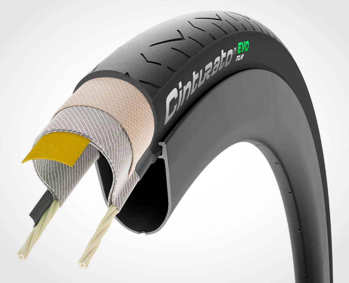 Pirelli Cinturato EVO TLR. Imagen: Pirelli