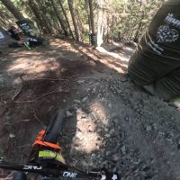 La inédita pista de descenso de la Copa del Mundo de La Thuile desde la bicicleta de Jackson Goldstone