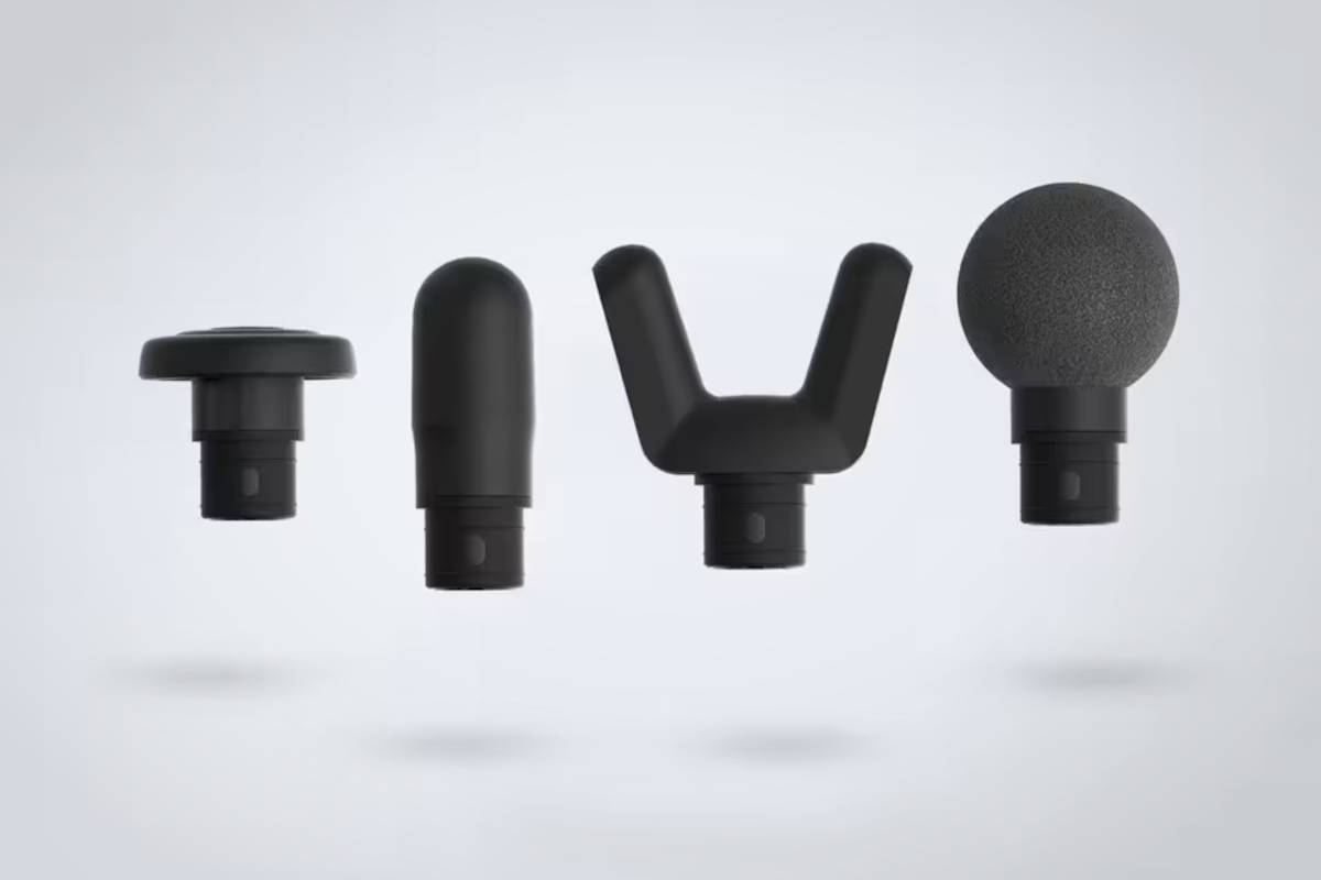 Pistola de masaje Mini. Imagen: Decathlon