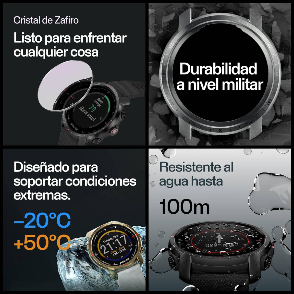 Polar Grit X Pro. Imagen: Polar