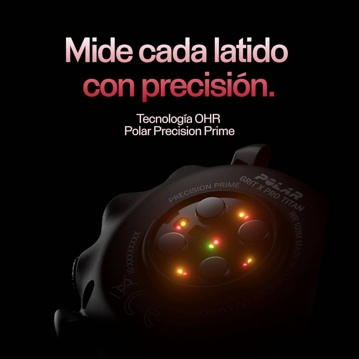 Polar Grit X Pro. Imagen: Polar