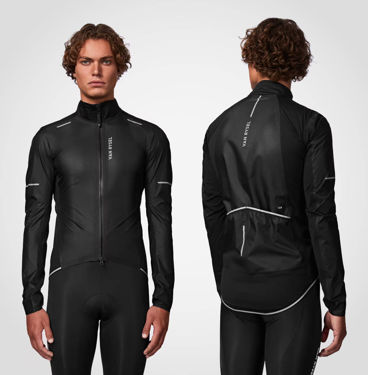 Chaqueta Van Rysel RCR-R Pro Ultralight Rain. Imagen: Decathlon