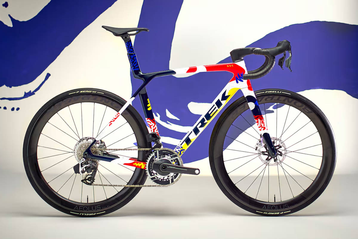 Trek Madone SLR con pintura Project One ICON Couler. Imagen: Trek Bikes