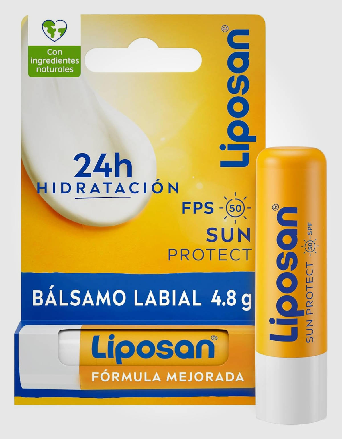 Bálsamo labial Liposan Sun Protect FPS 50. Imagen: Liposan