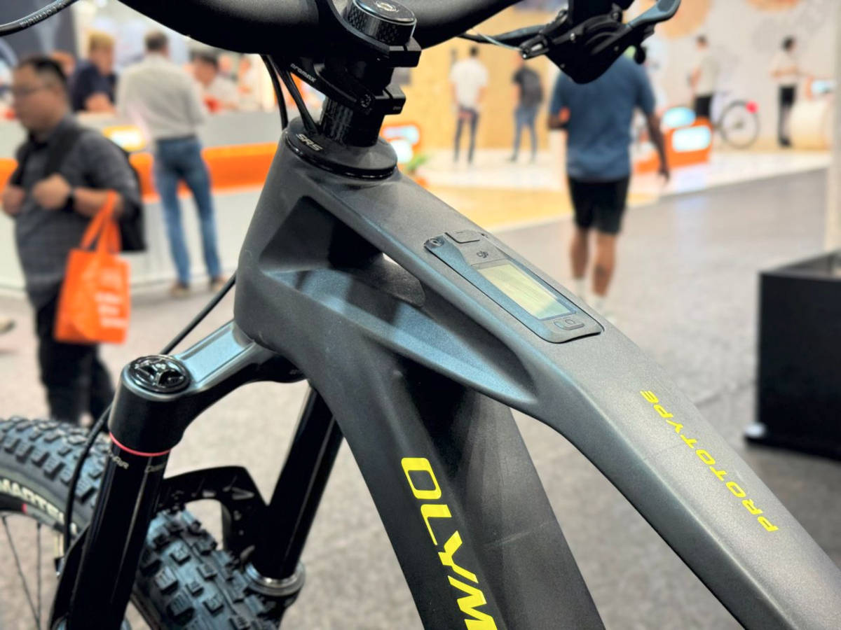 Prototipo de e-MTB. Imagen: Olympia Cycles