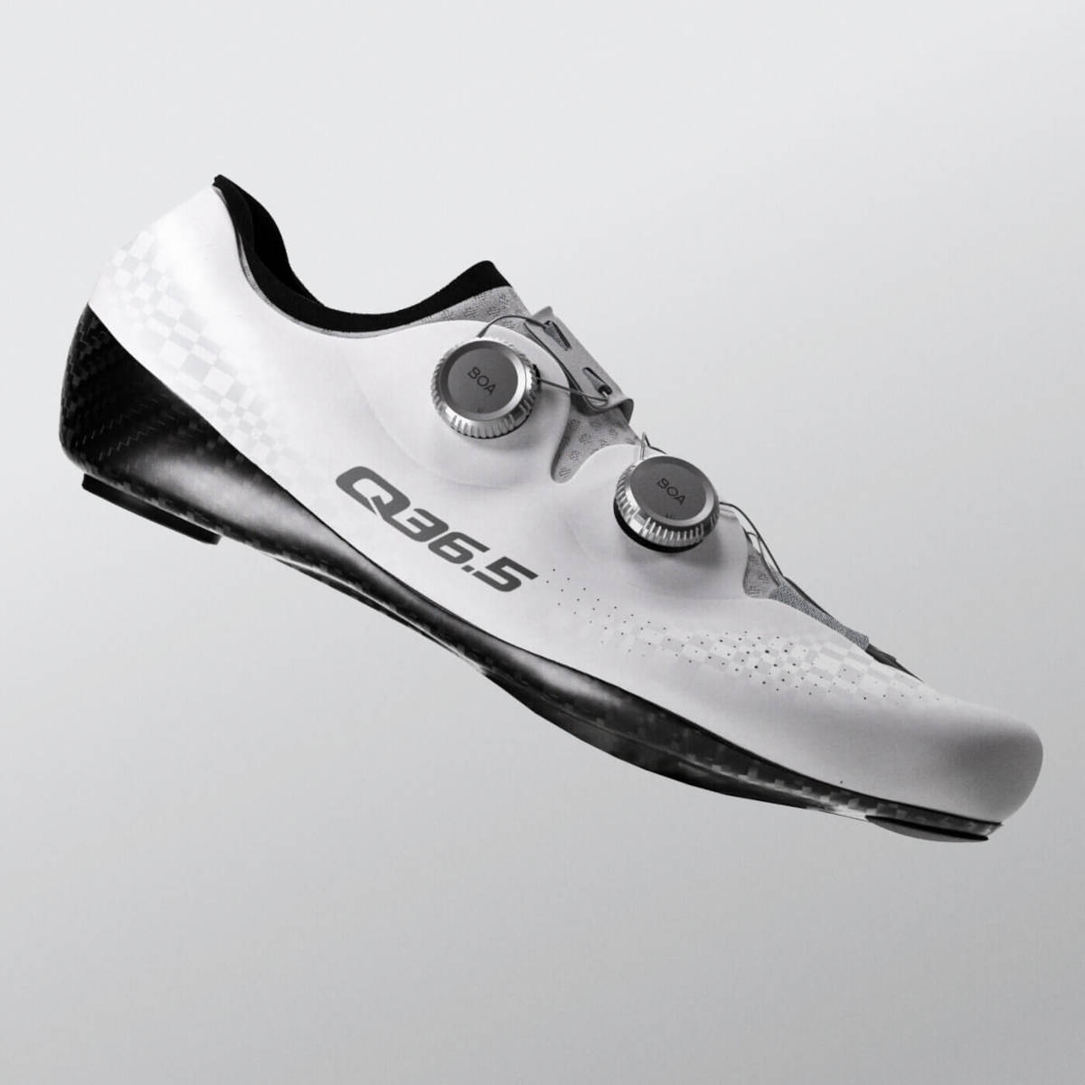 Sistema zapatilla-pedal de Q36.5 y SRM. Imagen: Q36.5