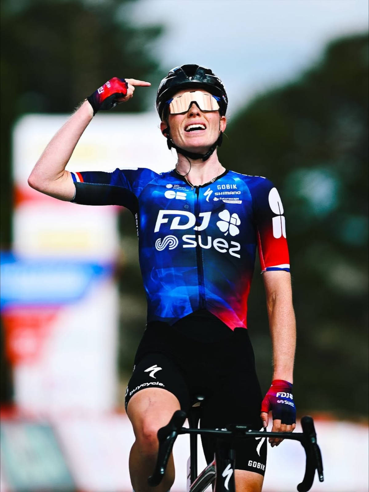 Demi Vollering. Imagen: Ally Wollaston