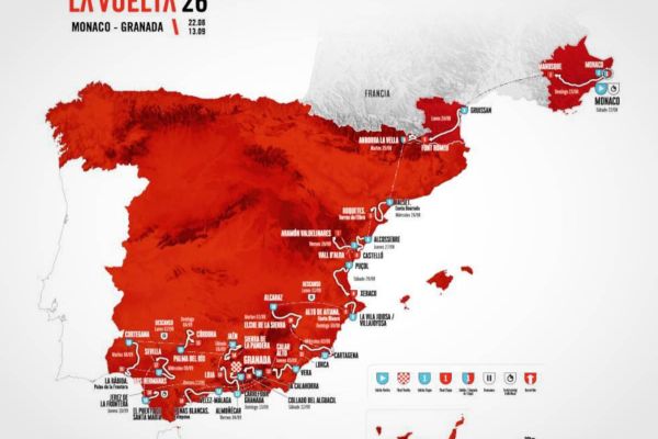 La Vuelta a España 2026 apuesta por un recorrido internacional y un final decisivo en Granada
