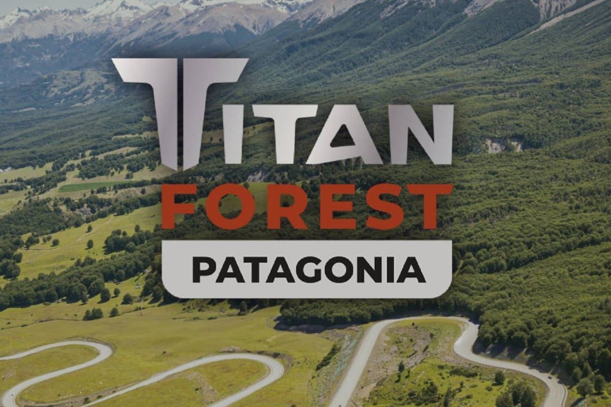 Logotipo de la prueba. Imagen: Titan Forest Patagonia