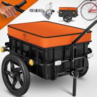 Remolque para bicicletas KESSER: una opción segura y versátil para el transporte de carga dándole a los pedales