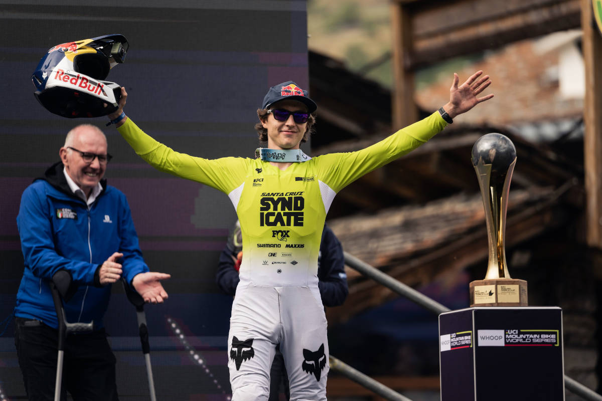 Jackson Goldstone. Imagen: WHOOP UCI Mountain Bike World Series